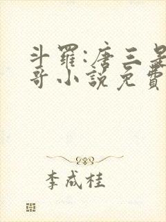 斗罗:唐三是我哥小说免费阅读