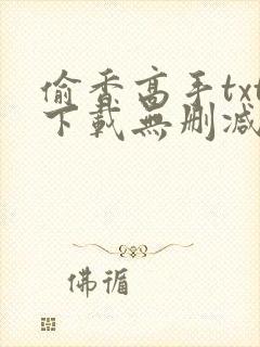 偷香高手txt下载无删减