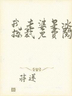 我老婆是冰山女总裁免费阅读全文