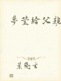 梦莹给父亲治病