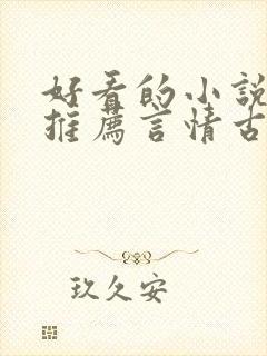 好看的小说完本推荐言情古言