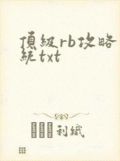 顶级rb攻略系统txt