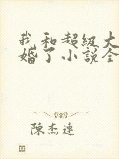 我和超级大佬隐婚了小说全文阅读