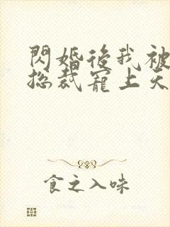 闪婚后我被千亿总裁宠上天