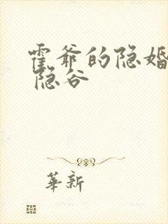 霍爷的隐婚罪妻 隐谷