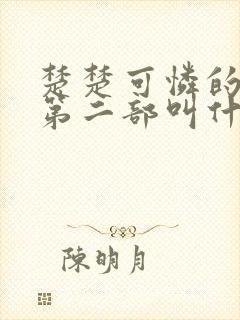 楚楚可怜的继女第二部叫什么