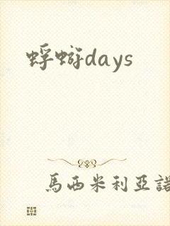 蜉蝣days