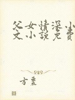 父女情深小芳全文小说免费阅读封面