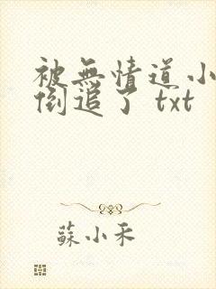 被无情道小师弟倒追了 txt