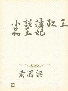 小说摄政王的医品王妃