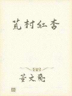 荒村红杏封面