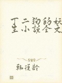 丁二狗的妖孽人生小说全文免费