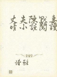 丈夫陈默妻子苏晴小说阅读