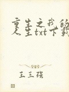 重生之我的书记人生txt下载封面
