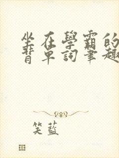 坐在学霸的鸡上背单词笔趣阁
