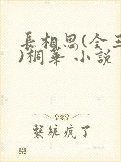 长相思(全三册)桐华 小说