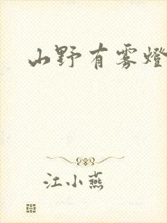 山野有雾灯