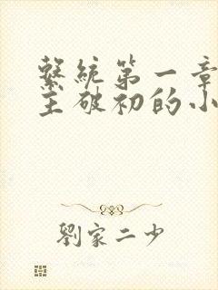 系统第一章给宿主破初的小说