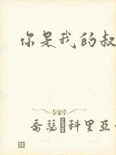 你是我的叔叔2封面