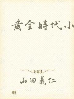 黄金时代小说