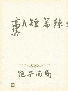 高h短篇辣文合集封面