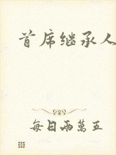 首席继承人