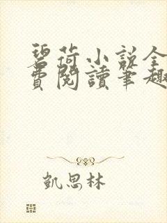 碧荷小说全文免费阅读笔趣阁