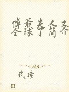 傅爷夫人又惊艳全球了简介