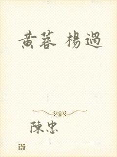 黄蓉 杨过