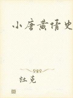小唐黄倩史