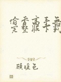偷香高手无删减完整版下载小说封面