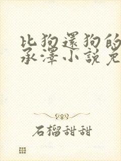 比狗还狗的他魏承泽小说免费阅读全文封面