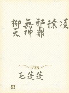 柳无邪徐凌雪吞天神鼎