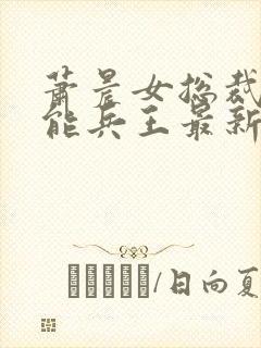 萧晨女总裁的全能兵王最新更新苏晴图文