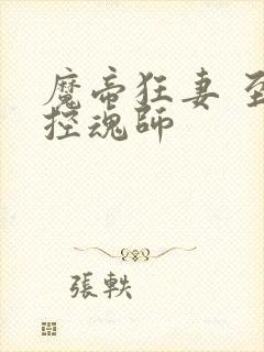 魔帝狂妻 至尊控魂师