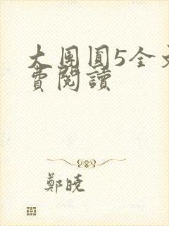 大团圆5全文免费阅读封面