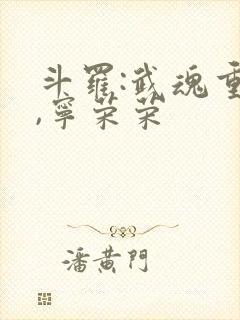 斗罗:武魂重瞳,宁荣荣封面