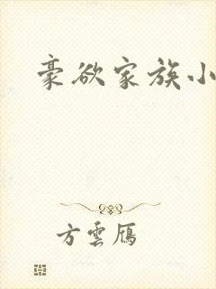 豪欲家族小说
