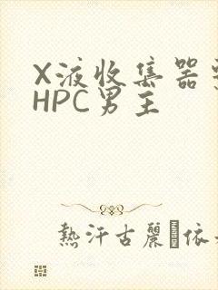 X液收集器系统HPC男主