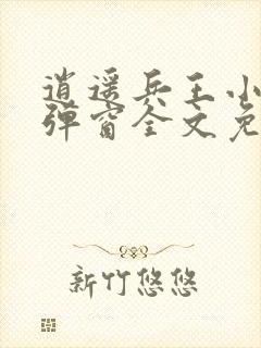 逍遥兵王小说无弹窗全文免费阅读