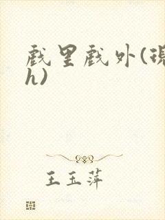 戏里戏外(现场h)