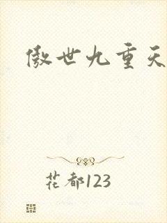 傲世九重天小说