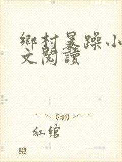 乡村暴躁小说全文阅读