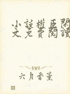 小说权臣闲妻全文免费阅读