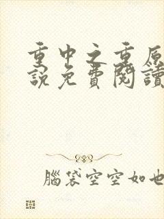 重中之重原著小说免费阅读
