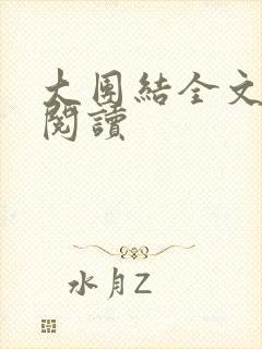大团结全文免费阅读
