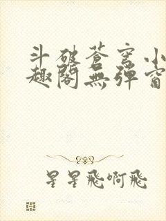 斗破苍穹小说笔趣阁无弹窗封面