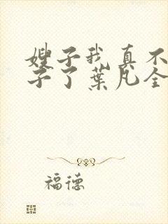 嫂子我真不是傻子了叶凡全文