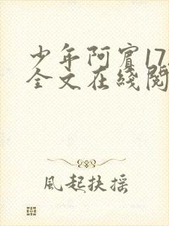 少年阿宾172全文在线阅读