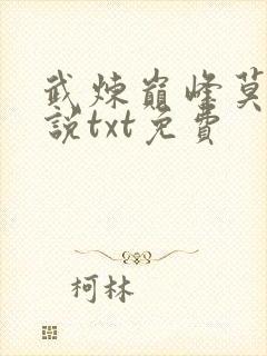 武炼巅峰莫默小说txt免费